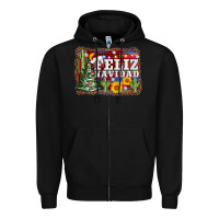 Feliz Navidad Zipper Hoodie | Teevron