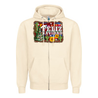 Sandshell feliz navidad Zipper Hoodie - AdoDesignShop