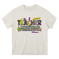 Mardi Gras Teacher Assistant Heavy Core Tee | Teevron