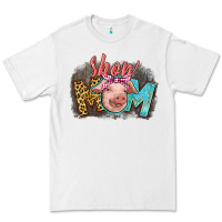 White Show mom pig Premium Tee - CowGirlArtShop