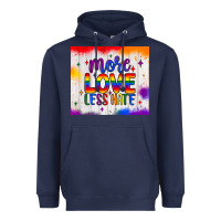 Navy more love less hate tumbler Heavyweight Hoodie - JahusDesignShop