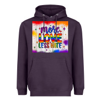 Plum more love less hate tumbler Heavyweight Hoodie - JahusDesignShop