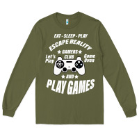 Army Green Escape Reality Long Sleeve Tee - Bettercallsaul