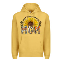 Antique Gold mom sunflower Premium Hoodie - RacoonDesign