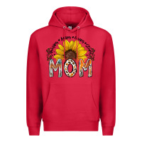 Cardinal mom sunflower Premium Hoodie - RacoonDesign