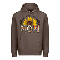 Coffee mom sunflower Premium Hoodie - RacoonDesign