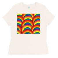 Bone Pride rainbow glitter tumbler Ladies Tee - FaDigitalArtStudio