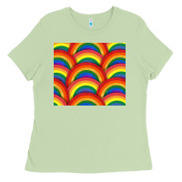 Matcha Pride rainbow glitter tumbler Ladies Tee - FaDigitalArtStudio