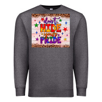 Charcoal Heather don't hide your pride tumbler Premium Sweatshirt - JahusDesignShop