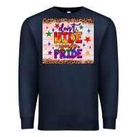 Navy don't hide your pride tumbler Premium Sweatshirt - JahusDesignShop