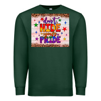 Sports Green don't hide your pride tumbler Premium Sweatshirt - JahusDesignShop