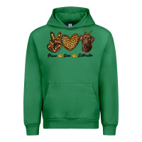 Emerald peace love labrador Urban Hoodie - RanaPortraitStore