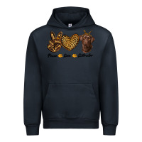 Navy peace love labrador Urban Hoodie - RanaPortraitStore