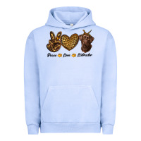 Pigment Grape Ice peace love labrador Urban Hoodie - RanaPortraitStore
