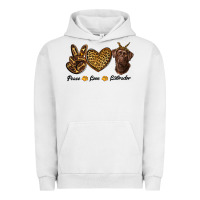 Pigment Lunar Rock peace love labrador Urban Hoodie - RanaPortraitStore