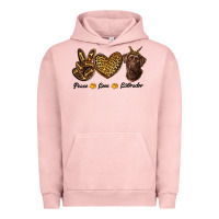 Peace Love Labrador Urban Hoodie | Teevron