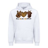 White peace love labrador Urban Hoodie - RanaPortraitStore