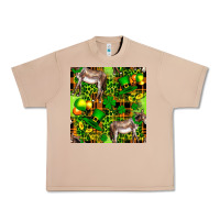 Burro St. Patrick's Donkey With Leprechaun Urban Heavy Tee - FaDigitalArtStudio