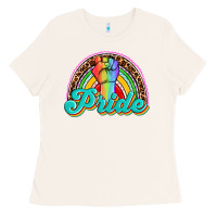 Bone pride rainbow Ladies Tee - OliviaCreatesArt