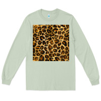 Matcha leopard seamless pattern Long Sleeve Tee - BundleAndBundleShop