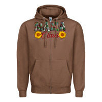 Chestnut mama claus Zipper Hoodie - AdoDesignShop