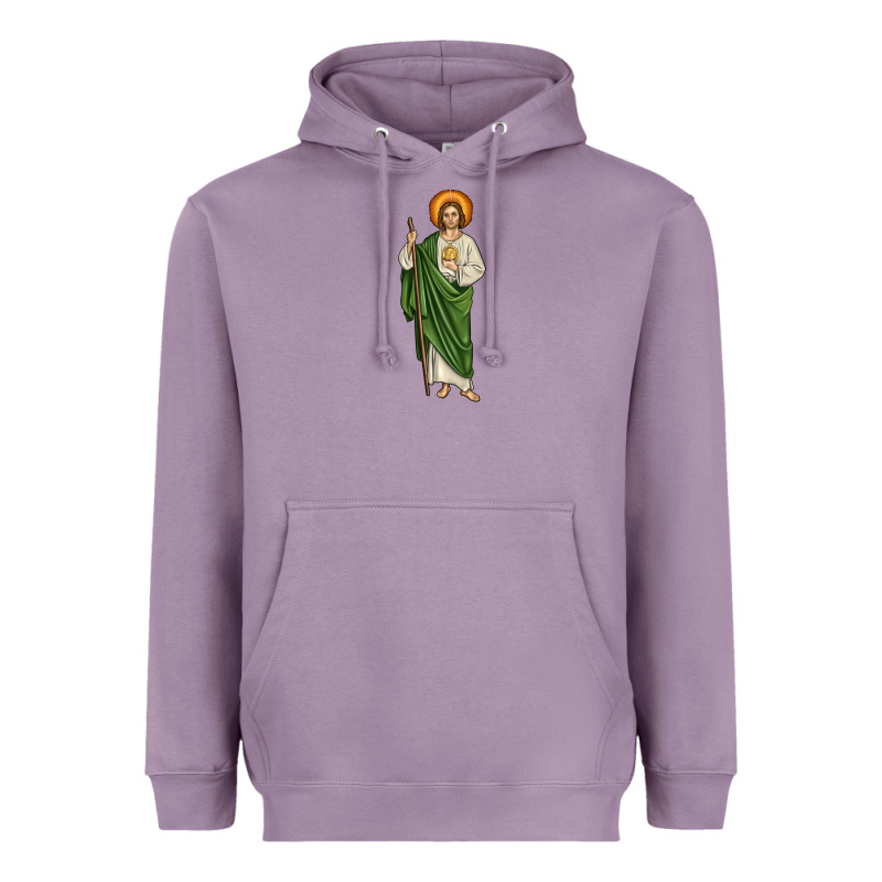 San Judas Heavyweight Hoodie by JahusDesignShop | Teevron