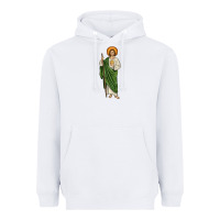 White san judas Heavyweight Hoodie - JahusDesignShop