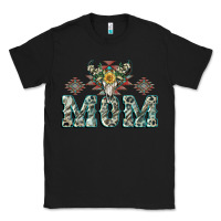 Black Mom with Cow skull Mother's Day Classic Tee - CowGirlArtShop