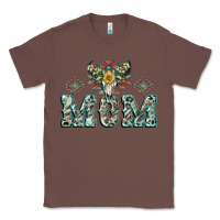 Chestnut Mom with Cow skull Mother's Day Classic Tee - CowGirlArtShop
