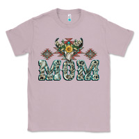 Lilac Mom with Cow skull Mother's Day Classic Tee - CowGirlArtShop
