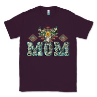 Plum Mom with Cow skull Mother's Day Classic Tee - CowGirlArtShop