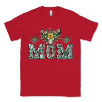 Red Mom with Cow skull Mother's Day Classic Tee - CowGirlArtShop