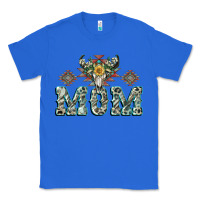 True Royal Mom with Cow skull Mother's Day Classic Tee - CowGirlArtShop