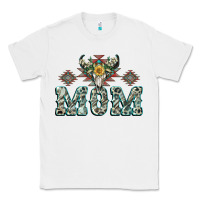 White Mom with Cow skull Mother's Day Classic Tee - CowGirlArtShop
