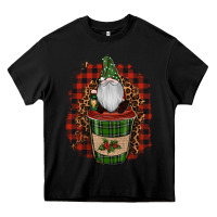 Black Gnomes With Coffee Christmas Heavy Core Tee - RanaPortraitStore