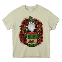 Mossy Gnomes With Coffee Christmas Heavy Core Tee - RanaPortraitStore