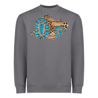 Storm gemstone wood leopard patch Heavyweight Sweatshirt - AdoDesignShop