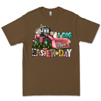 Cacao I dig Easter Day Premium Tee - HowdyJamesFarm