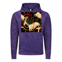 Cloud Purple african ethnic animal seamless pattern Vintage Hoodie - BundleAndBundleShop