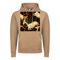 Vintage Coffee african ethnic animal seamless pattern Vintage Hoodie - BundleAndBundleShop