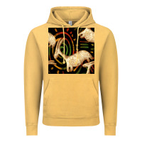 Vintage Mustard african ethnic animal seamless pattern Vintage Hoodie - BundleAndBundleShop