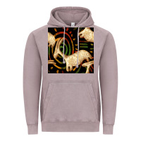 Vintage Zinc african ethnic animal seamless pattern Vintage Hoodie - BundleAndBundleShop