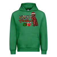Emerald merry christmas labrador retriever Urban Hoodie - RanaPortraitStore