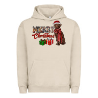 Pigment French Oak merry christmas labrador retriever Urban Hoodie - RanaPortraitStore