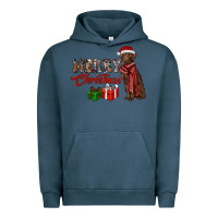 Merry Christmas Labrador Retriever Urban Hoodie | Teevron