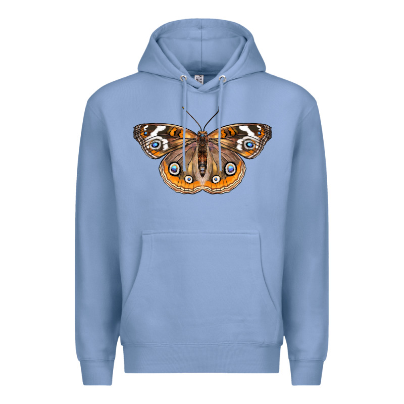 Common Buckeye Butterfly Premium Hoodie by LillyAllenDesigns | Teevron