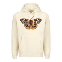 Sandshell Common Buckeye Butterfly Premium Hoodie - LillyAllenDesigns