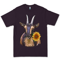 Plum dark goat Premium Tee - RanaPortraitStore