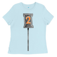 Baby Blue marker 2 chain fa element Ladies Tee - FaDigitalArtStudio