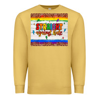 Antique Gold straight against hate tumbler Premium Sweatshirt - JahusDesignShop